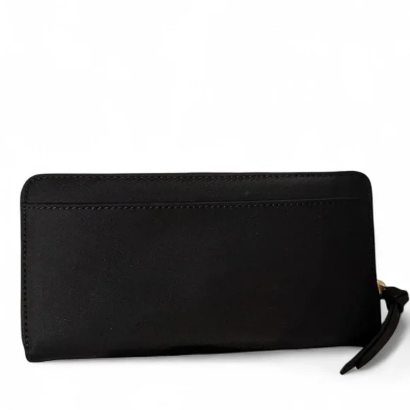 Kate Spade Black Floral Embellished Wallet - Picture 2 of 3